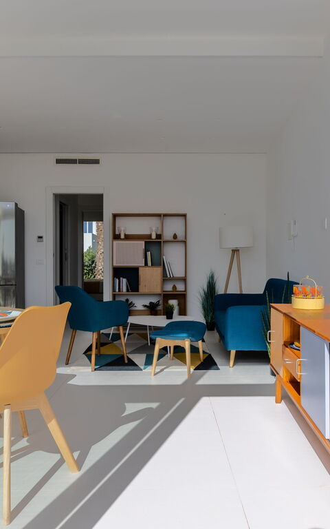 Villa Pizzolungo: Salle à manger, Salon