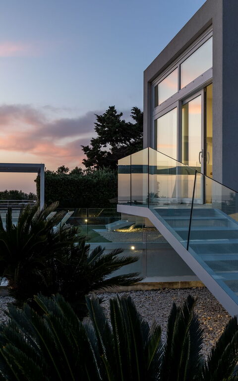 Villa Pizzolungo: Extérieur, Extérieurs
