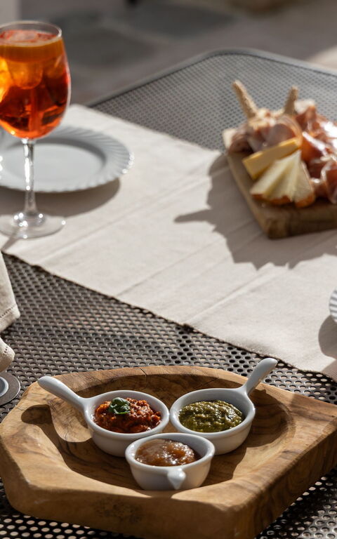 Villa Anna: Aliments, Extérieur