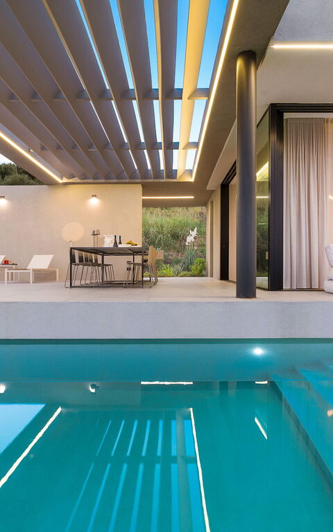 Villa Calypso: bassin, Extérieur, Extérieurs