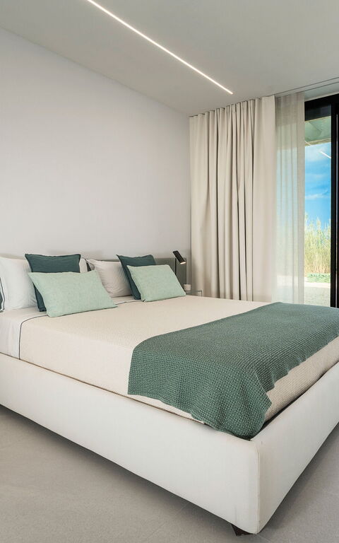 Villa Calypso: chambre à coucher