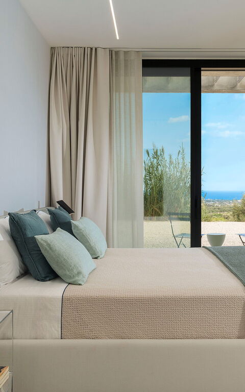 Villa Calypso: chambre à coucher