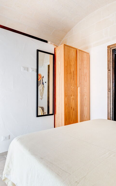 Trulli di Luccio: chambre à coucher