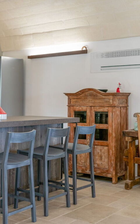 Trulli di Luccio: Cuisine, Salle à manger