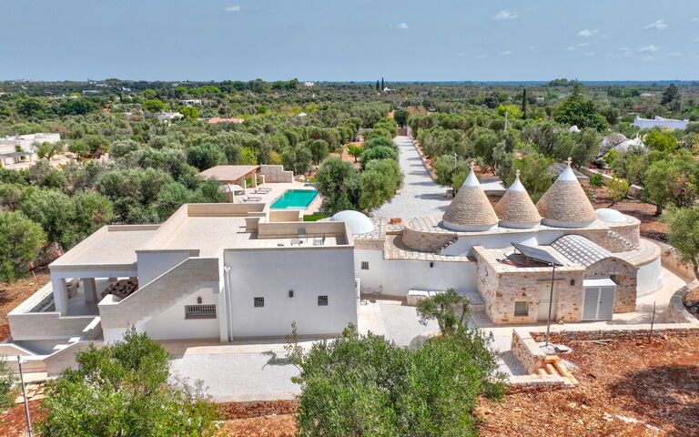 Trulli di Luccio: bassin, Vues