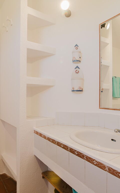 Villa Cala Serena: Salle de bain