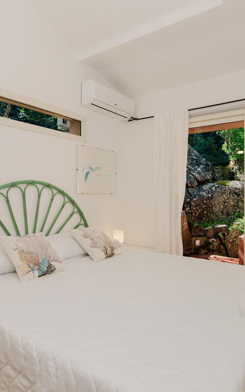 Villa Cala Serena: chambre à coucher