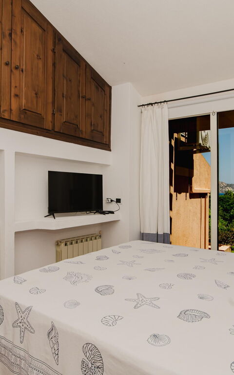 Villa Cala Serena: chambre à coucher