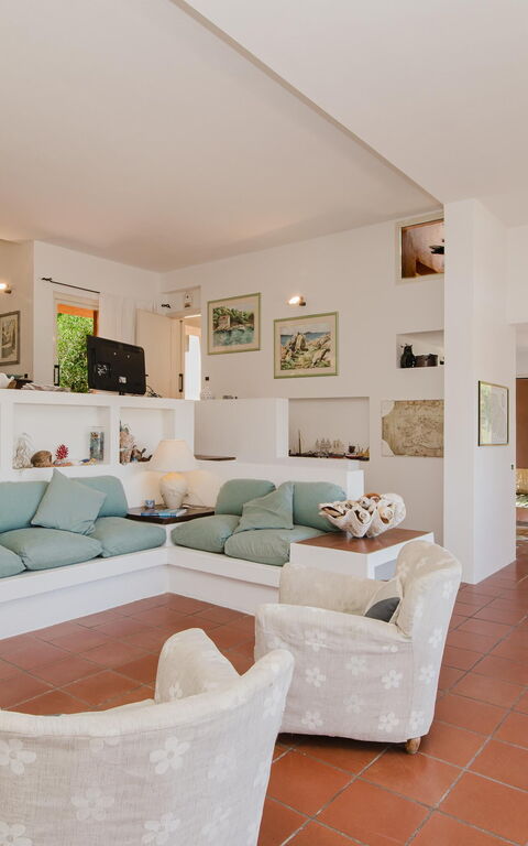 Villa Cala Serena: Salon