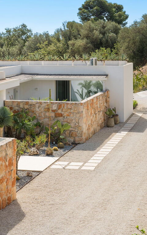 Villa Petite Afrique: Entrée principale