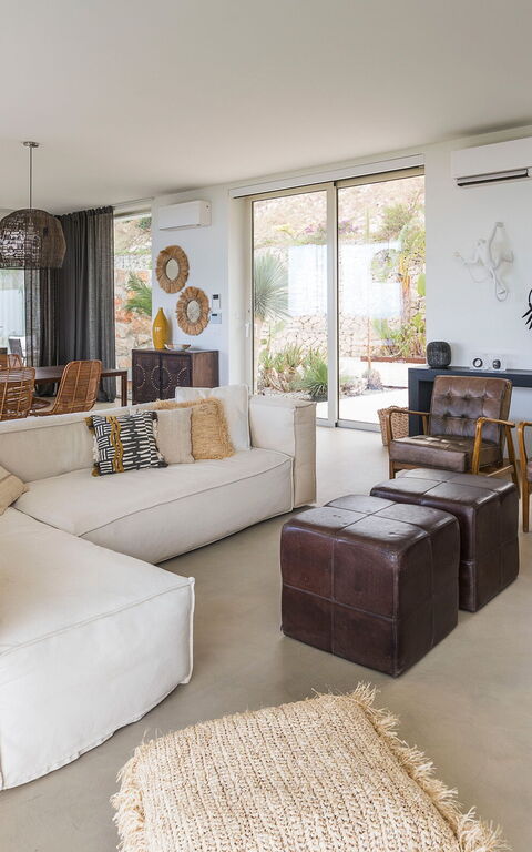 Villa Petite Afrique: Salon