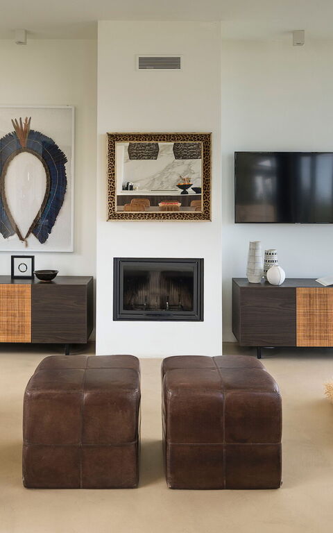 Villa Petite Afrique: Salon