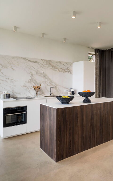 Villa Petite Afrique: Cuisine, Salle à manger