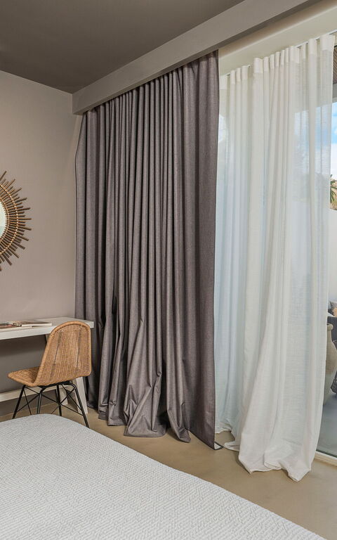 Villa Petite Afrique: chambre à coucher