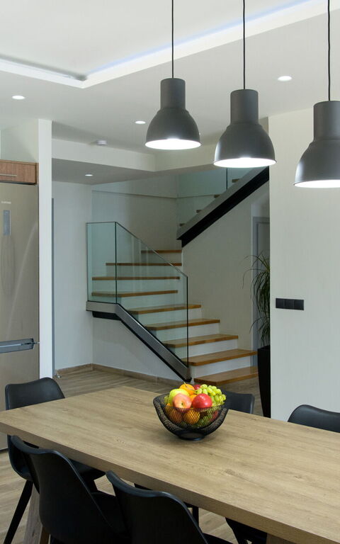 Villa Alkyoni: Cuisine, Salle à manger