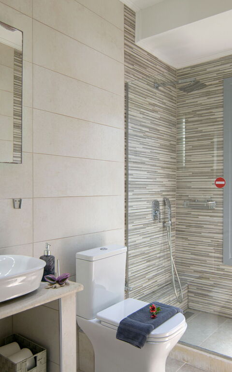 Villa Alkyoni: Salle de bain