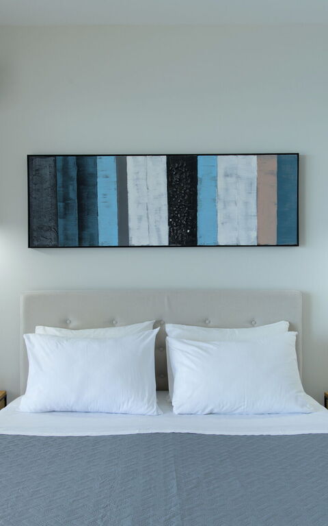 Villa Alkyoni: chambre à coucher