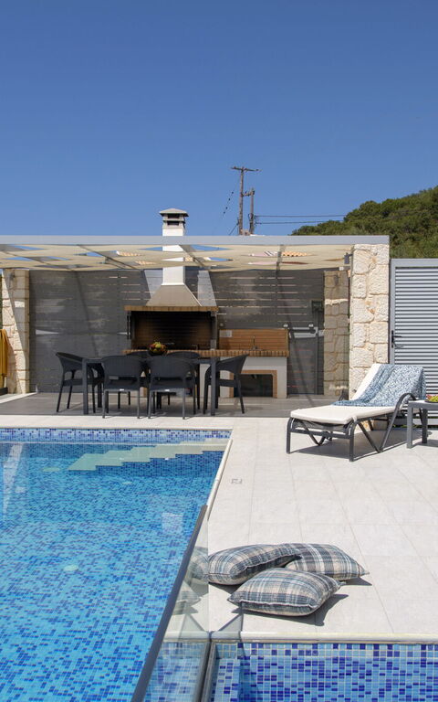 Villa Alkyoni: bassin, Extérieur, Extérieurs