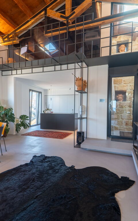 Punta Marina Luxury House: Salle à manger, Salon