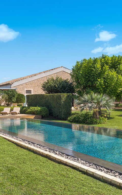 Domus Olivae: bassin, Extérieur, Extérieurs, Jardin