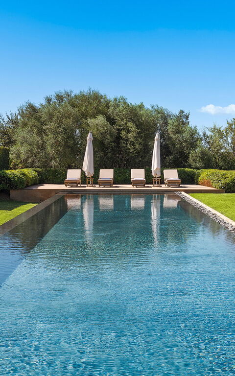 Domus Olivae: bassin, Extérieur, Extérieurs, Jardin