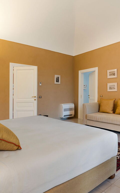 Domus Olivae: chambre à coucher, Salle de bain