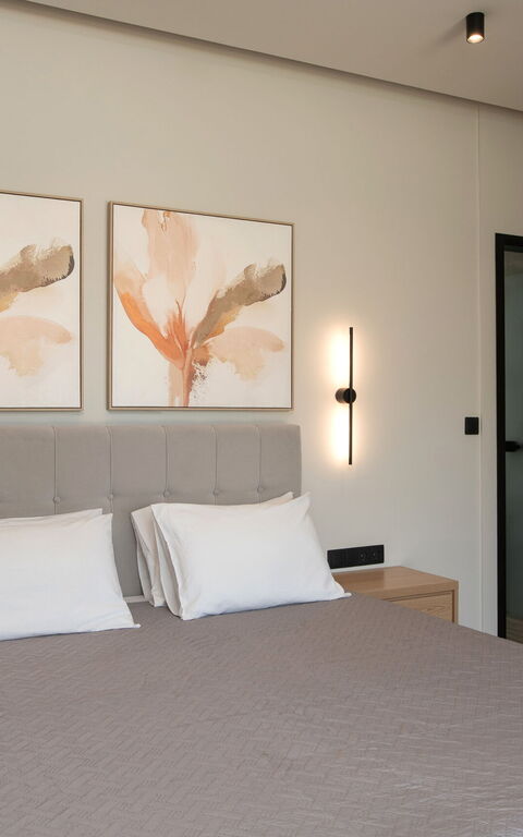 Villa Carreta: chambre à coucher