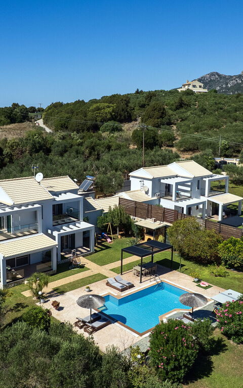 Villa Carreta: bassin, Jardin, Vues