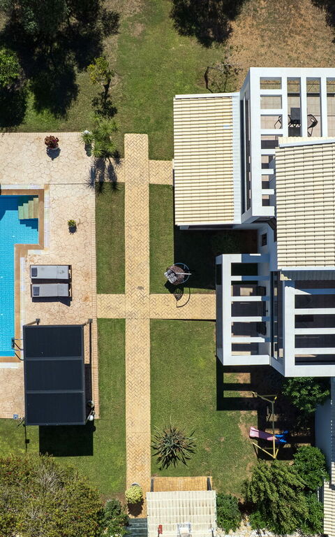 Villa Carreta: bassin, Jardin, Vues