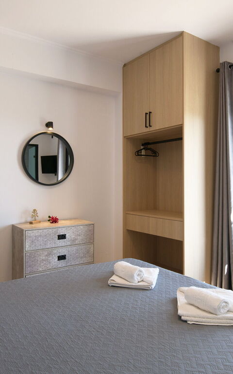 Villa Melitti: chambre à coucher