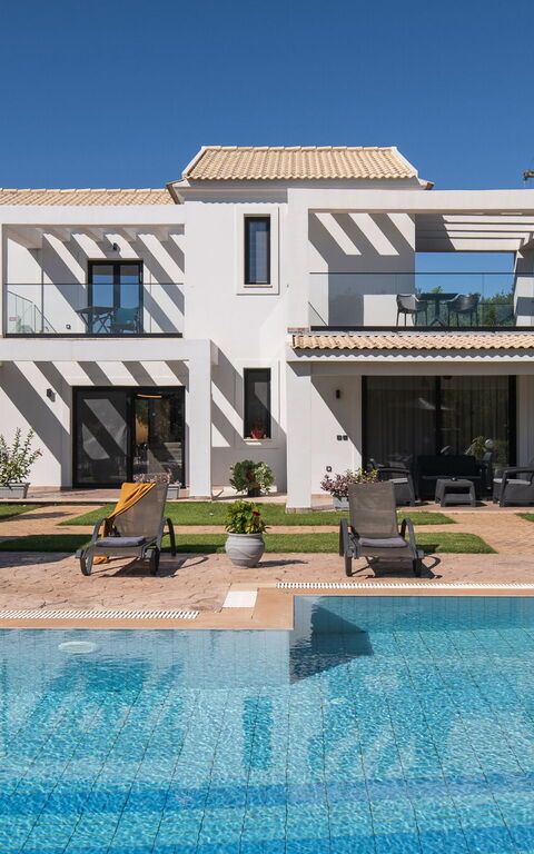 Villa Melitti: bassin, Extérieur, Extérieurs