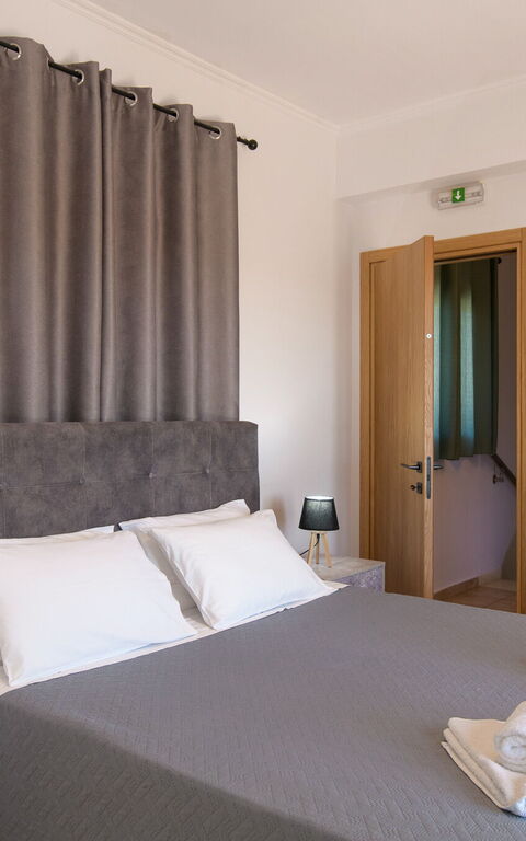 Villa Melitti: chambre à coucher