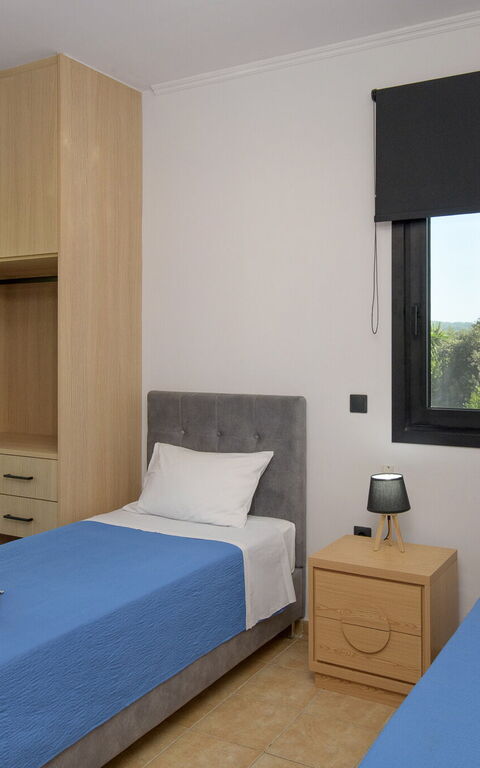 Villa Melitti: chambre à coucher