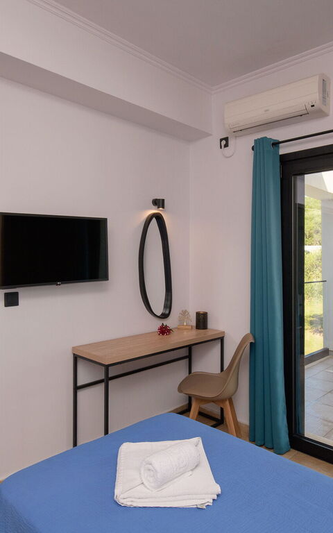 Villa Melitti: chambre à coucher