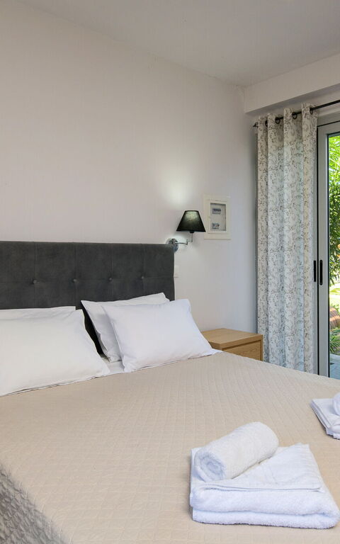 Villa Melitti: chambre à coucher