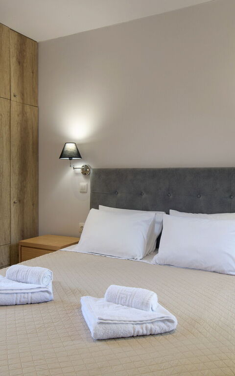 Villa Melitti: chambre à coucher