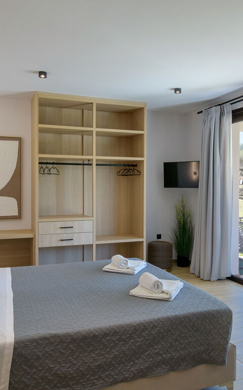 Villa Melitti: chambre à coucher