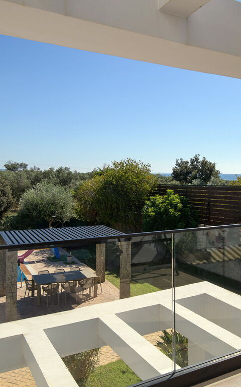 Villa Melitti: Balcon / Terrasse / Patio, bassin, Extérieur, Extérieurs