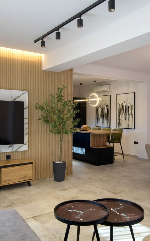 Villa Melitti: Salon