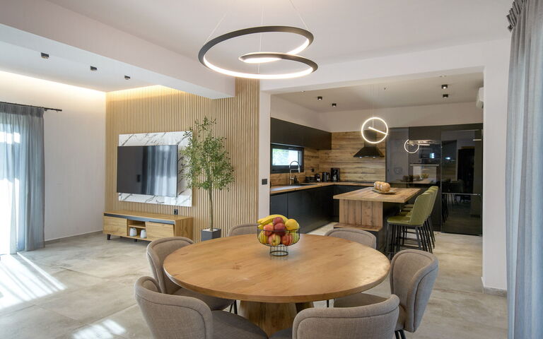 Villa Melitti: Cuisine, Salon
