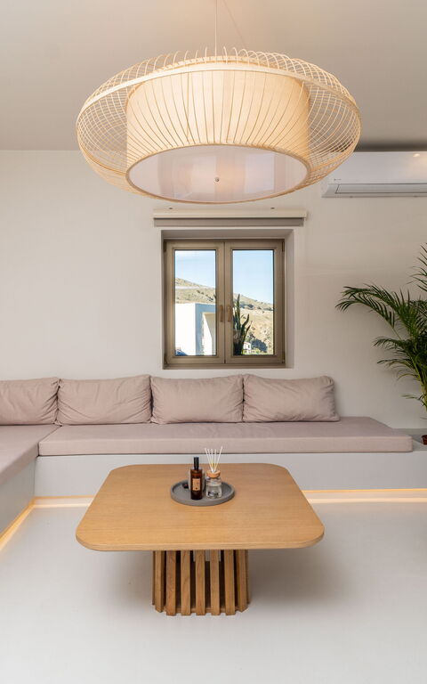 Lofos Horizon Villa: Salon