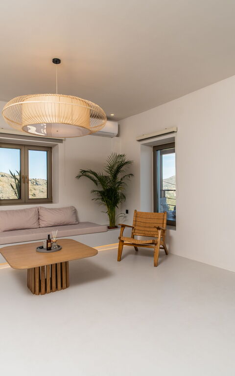 Lofos Horizon Villa: Salon