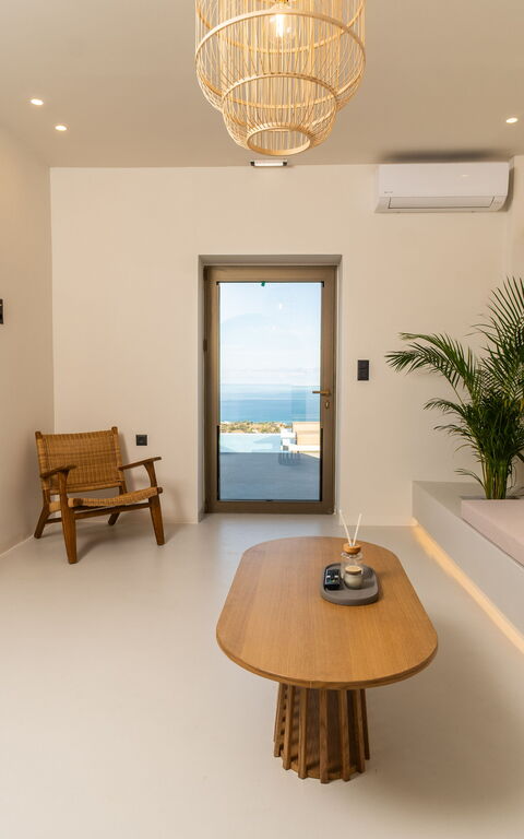 Lofos Horizon Villa: Salon