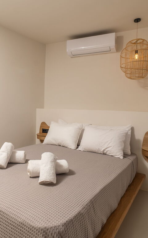 Lofos Horizon Villa: chambre à coucher