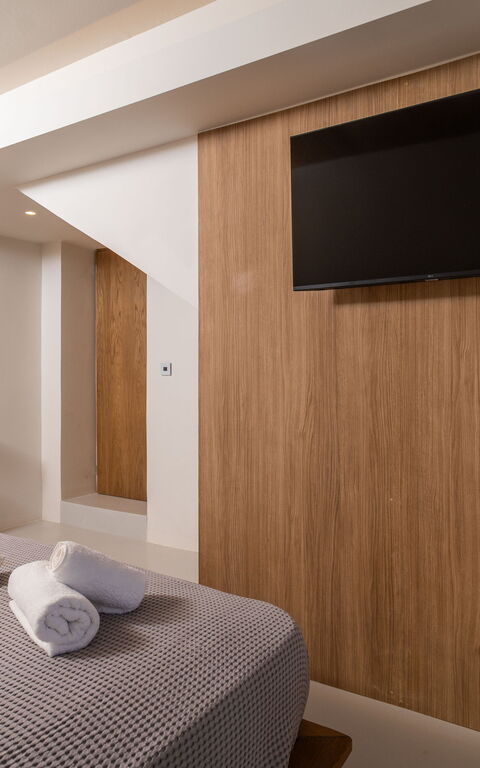 Lofos Horizon Villa: chambre à coucher