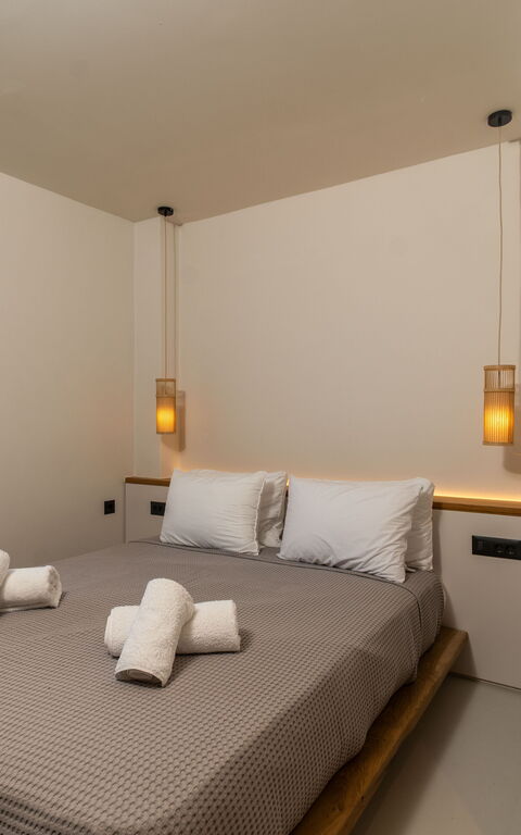 Lofos Horizon Villa: chambre à coucher