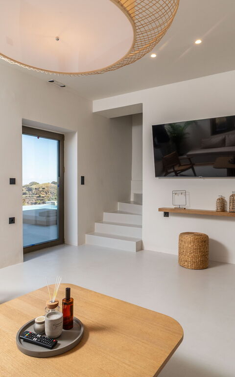 Lofos Horizon Villa: Salon