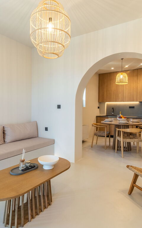 Lofos Horizon Villa: Salon