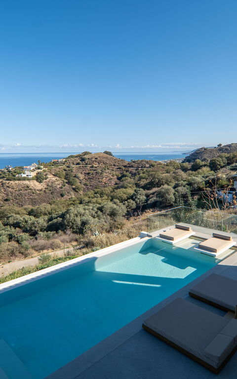 Lofos Horizon Villa: bassin, Extérieur, Extérieurs