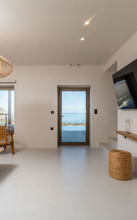 Lofos Horizon Villa: Salon